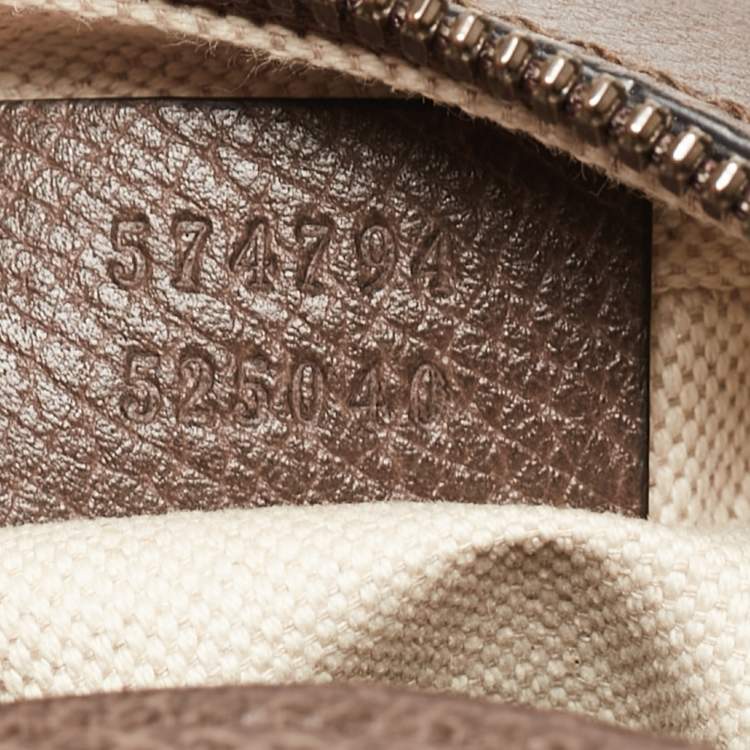 Pre Owned Gucci Beige/Ebony GG Supreme Canvas Mini Ophidia Basketball Bag