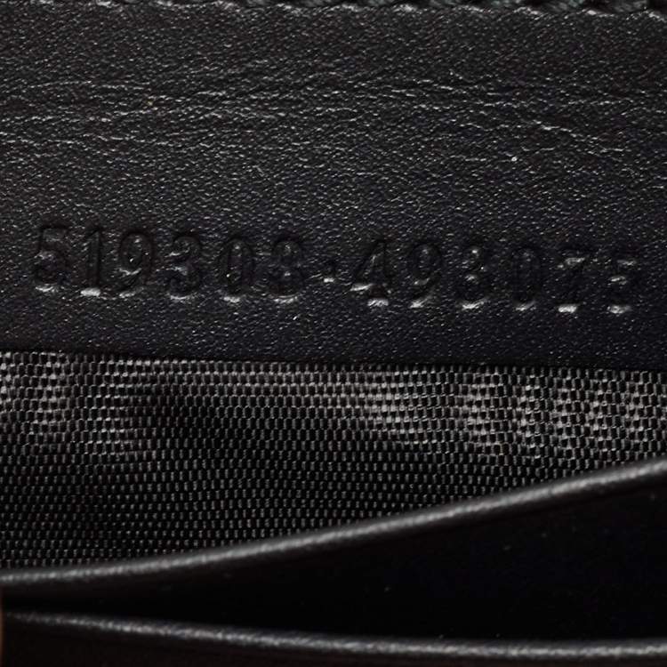 Pre Owned Gucci Red/Black Suede and Patent Leather Ophidia Belt Bag