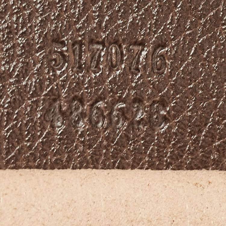 Pre Owned Gucci Brown/Beige GG Supreme Canvas and Leather Ophidia Belt Bag