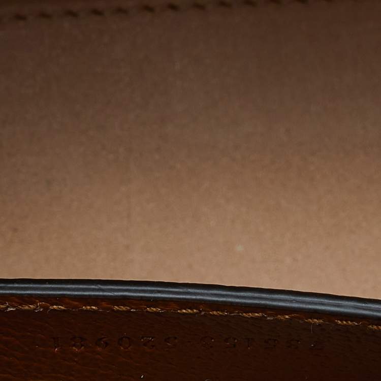 مملوكة مسبقًا Gucci Brown Leather Small Diana Chain Shoulder Bag