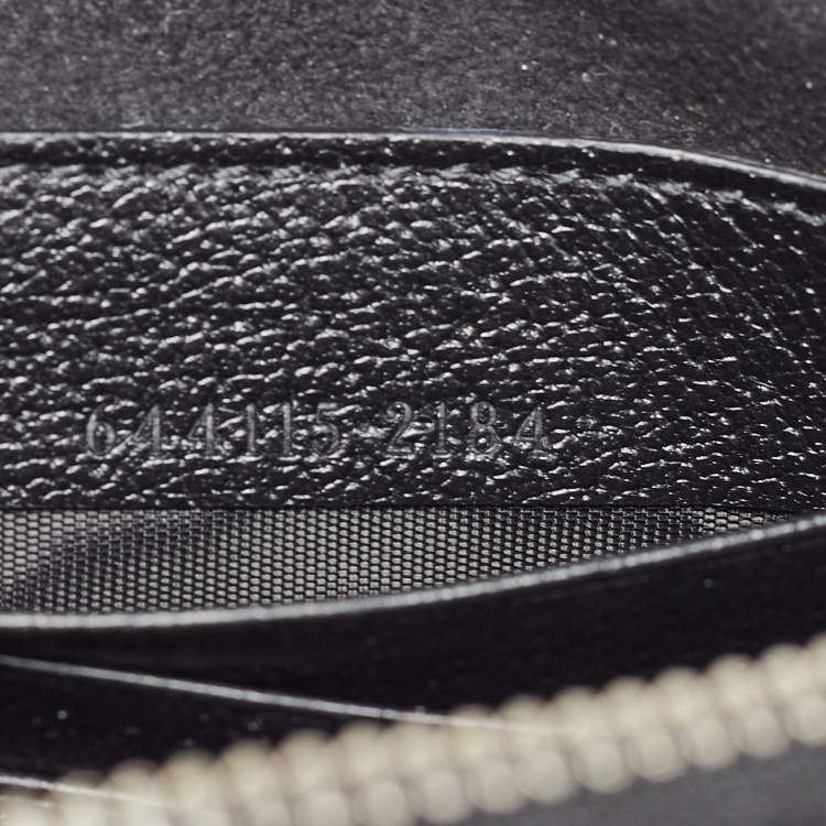 Pre Owned Gucci Black Leather Off The Grid Clutch