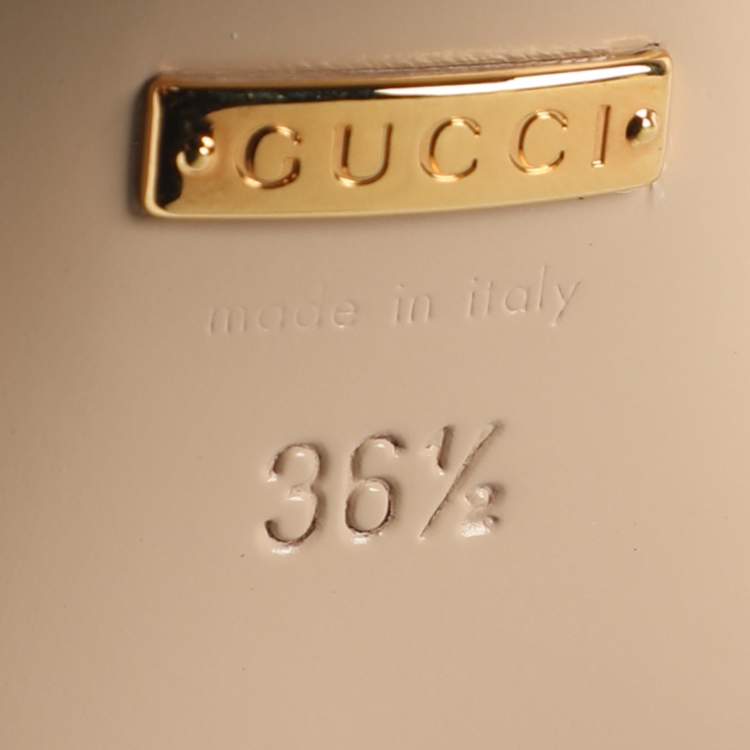 Pre Owned Gucci GG Marmont Size 36.5 Blue Suede Block Heel Pumps