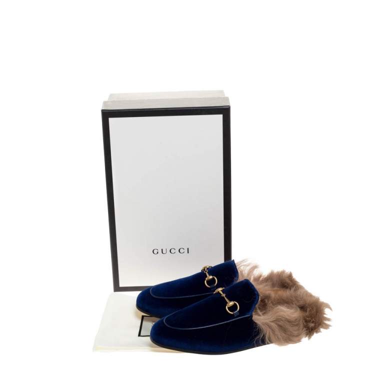 womens gucci fur loafers