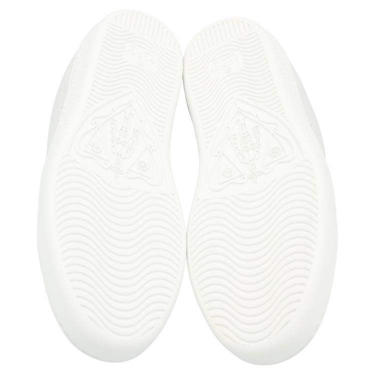 مملوكة مسبقًا Gucci White Ace Interlocking G Sneakers Size EU 37