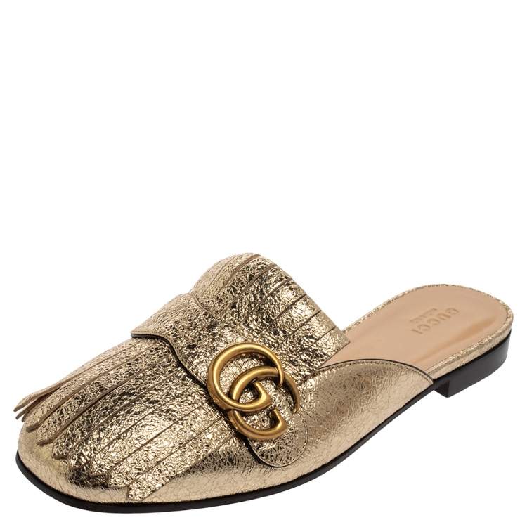 flat mule gucci