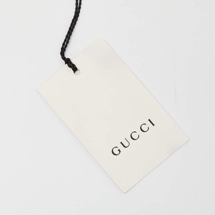 Pre Owned Gucci Blue GG Blooms Print Silk Headband