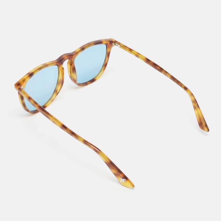 Pre Owned Gucci Blue Tortoise GG0120S Sunglasses
