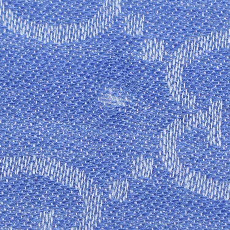 Pre Owned وشاح غوتشي صوف أزرق جي جي