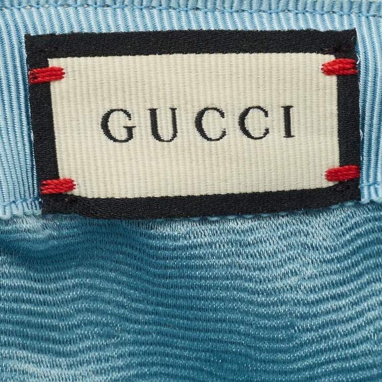 Pre Owned Gucci Beige GG Fabric Baseball Cap M
