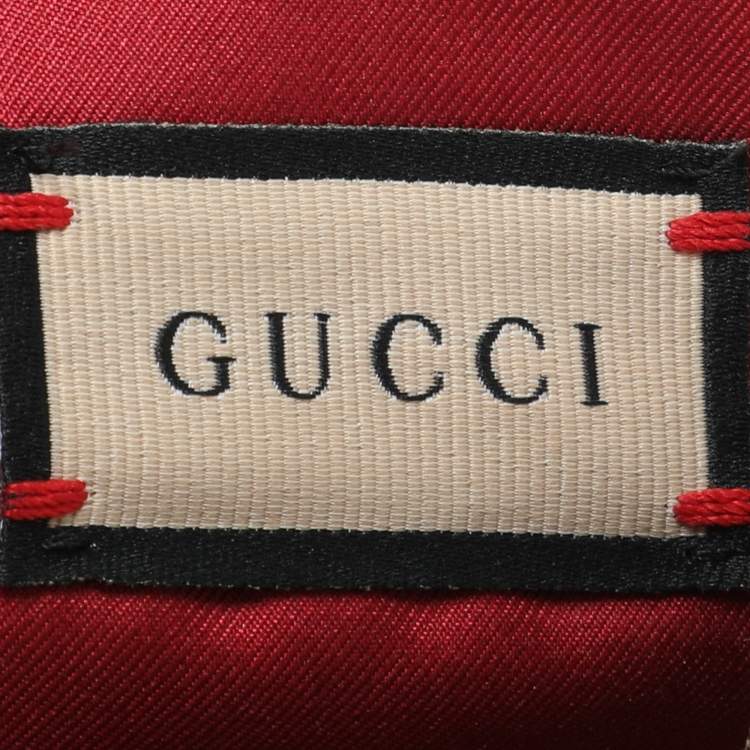 Pre Owned Gucci Multicolor Flora Print Silk Headband