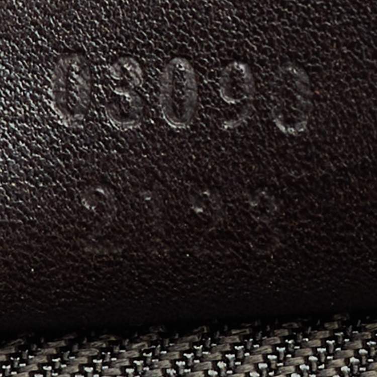 Pre Owned Gucci Beige/Brown GG Supreme Canvas Laptop Case