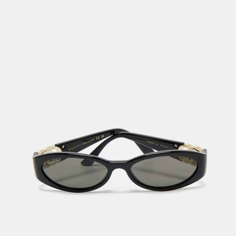 Gucci Black GG1660S Oval Frame Sunglasses Gucci TLC