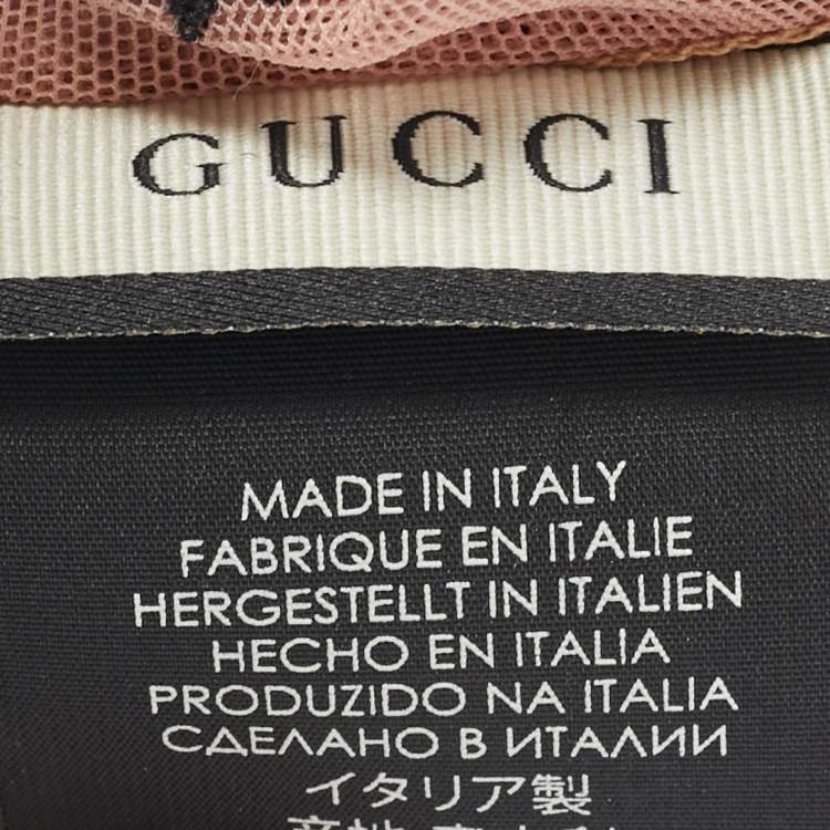 Pre Owned Gucci Nude Par Amour Sheer Tulle Gloves M