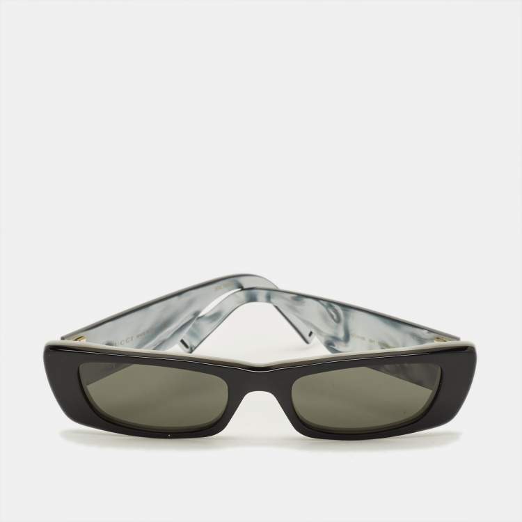مملوكة مسبقًا Gucci Black GG0516S Rectangle Sunglasses