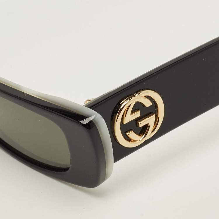 مملوكة مسبقًا Gucci Black GG0516S Rectangle Sunglasses
