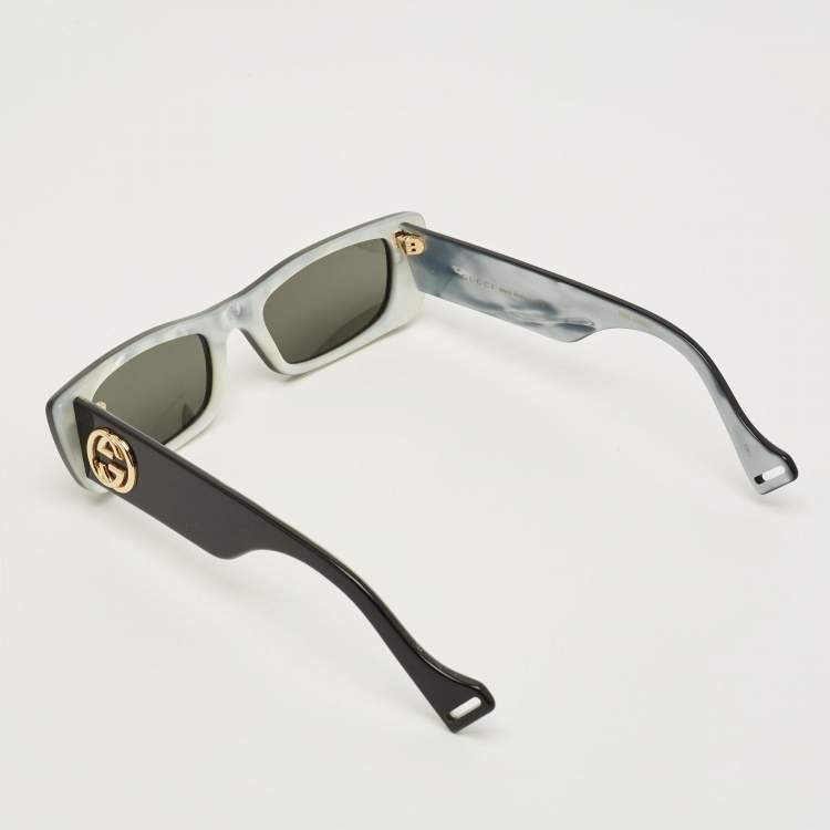مملوكة مسبقًا Gucci Black GG0516S Rectangle Sunglasses