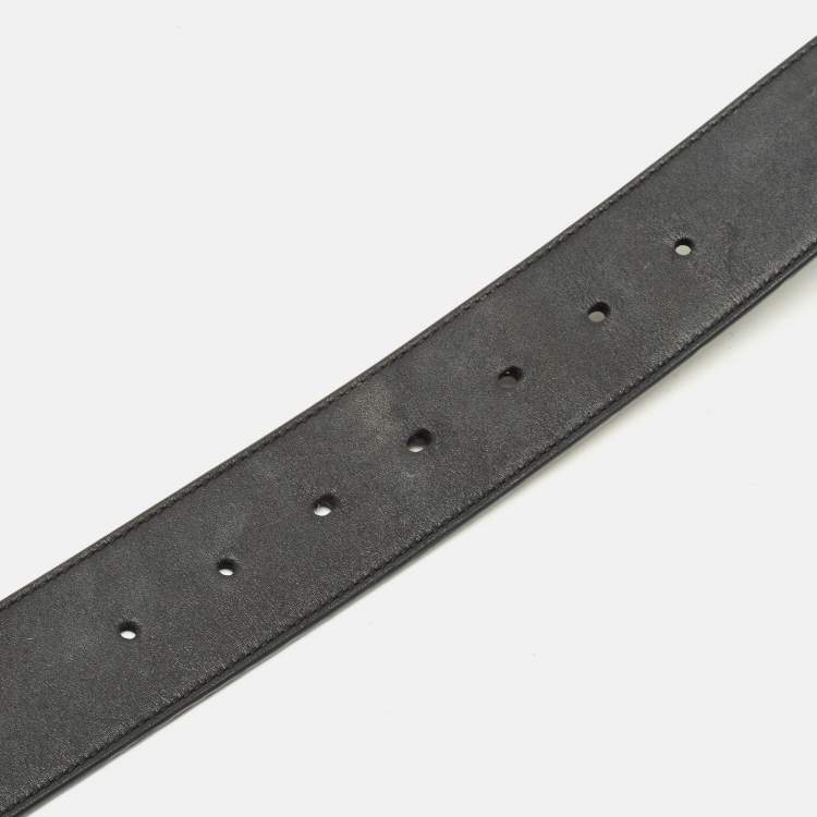 Pre Owned Gucci GG Marmont 75CM Black Leather