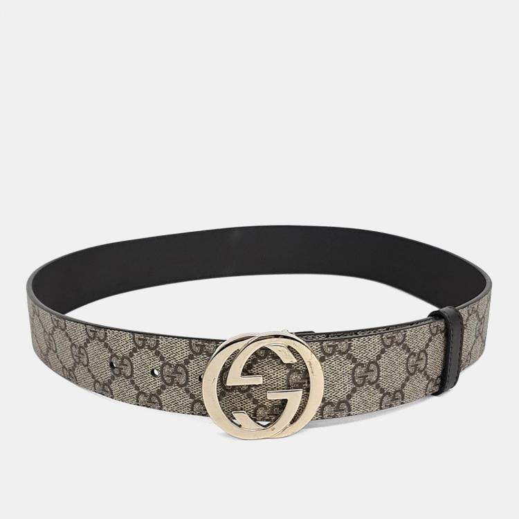 Pre Owned Gucci PVC Belt