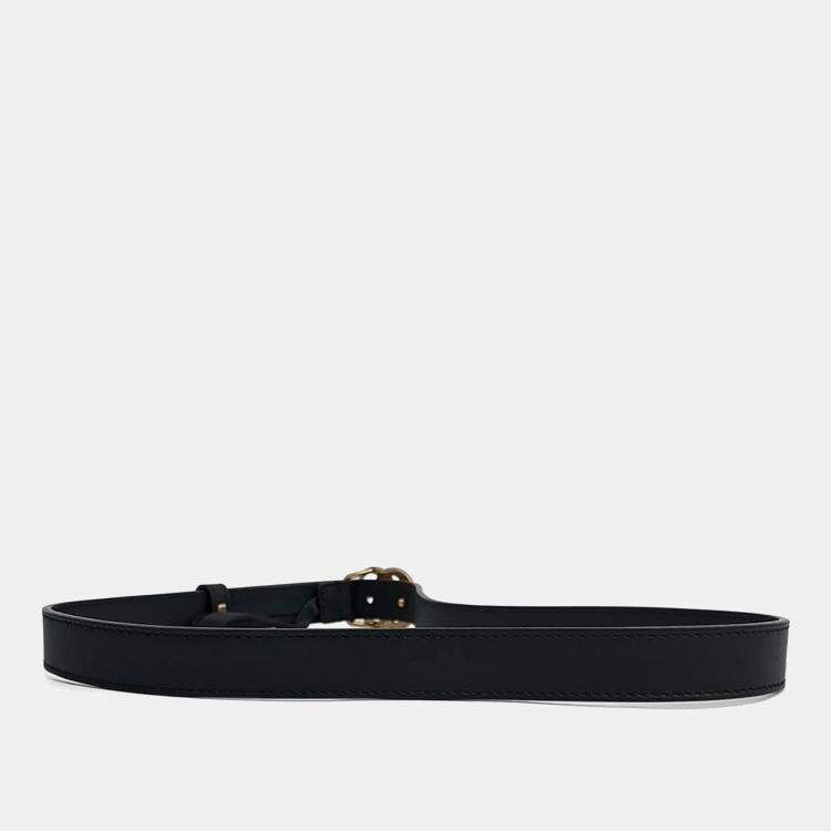 Pre Owned Gucci Pearl-Embellished Mamont Belt