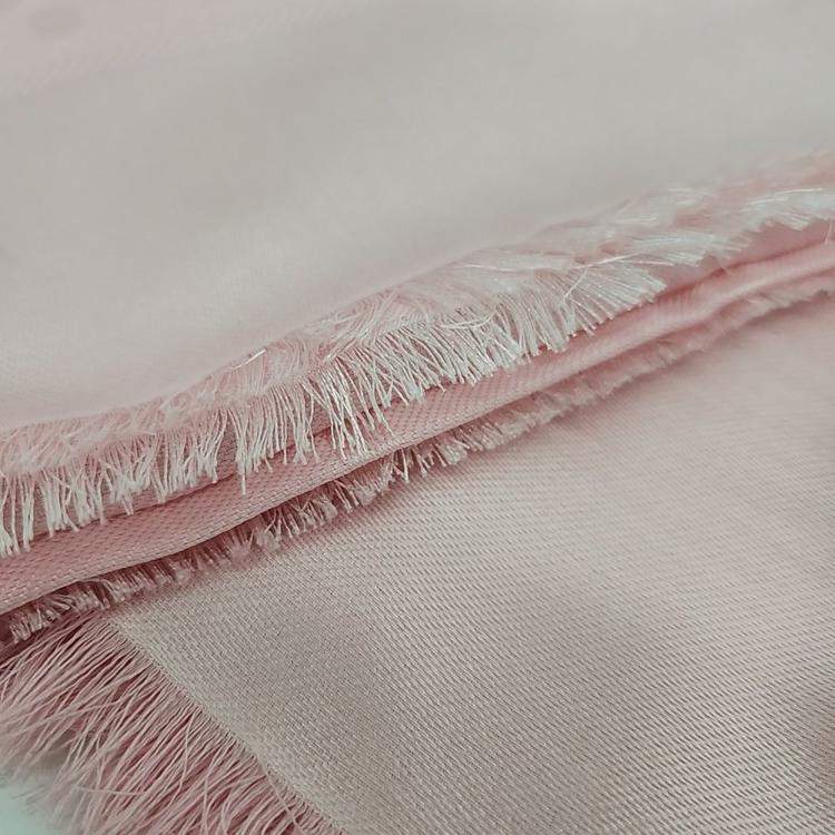 Pre Owned Gucci Pink Silk Muffler and Shawl