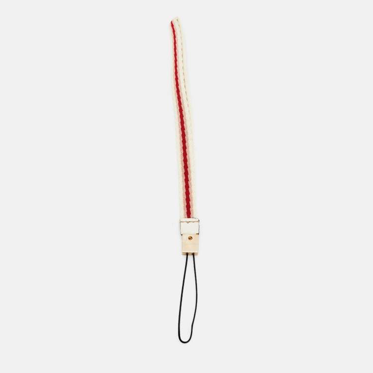 Pre Owned Gucci Phone Strap Multicolor Canvas