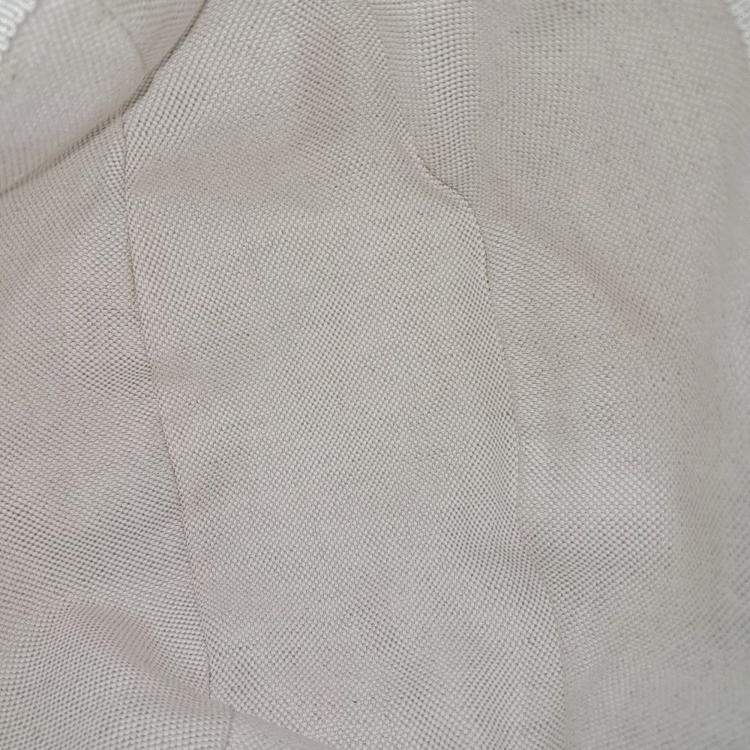 Pre Owned Gucci Jumbo Beige GG Bucket Hat