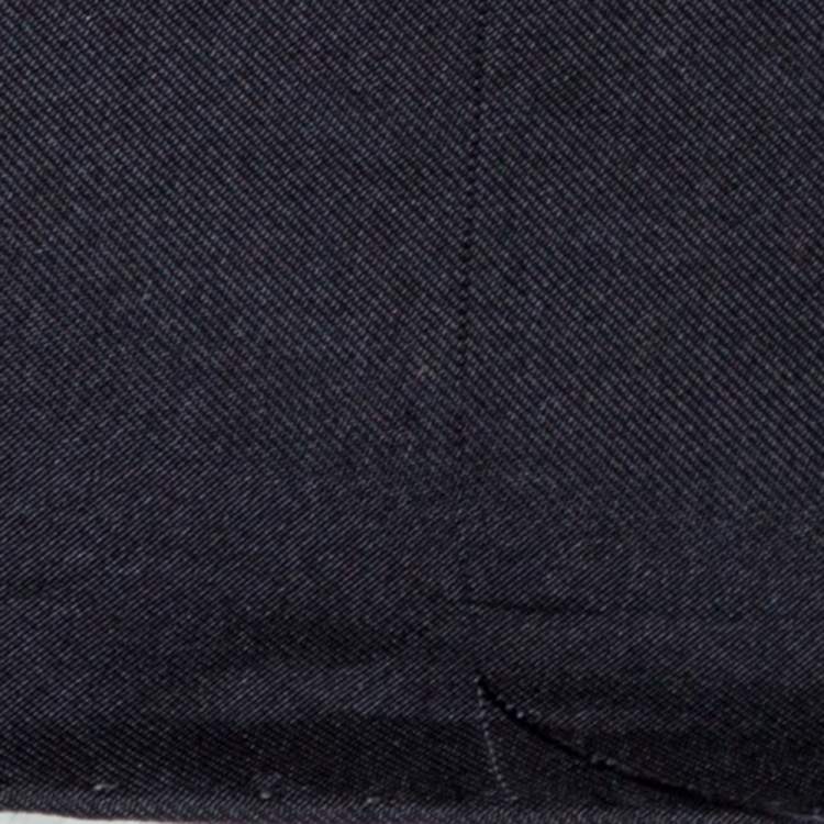 مملوكة مسبقًا Gucci Black Multi Icon Print Silk Scarf