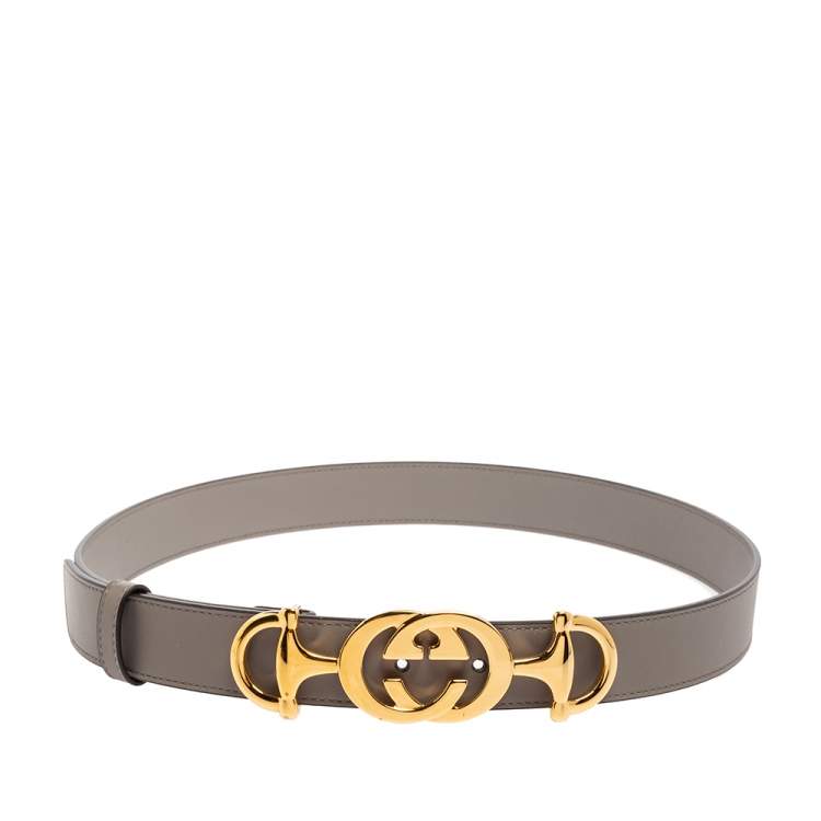 grey gucci belt womens