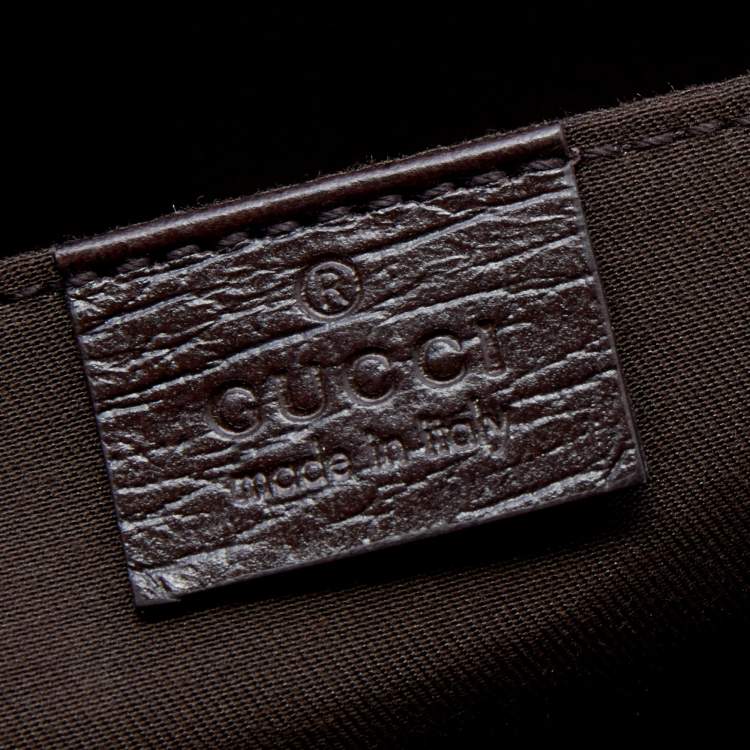 Pre Owned Gucci Beige/Ebony GG Supreme Canvas Portfolio