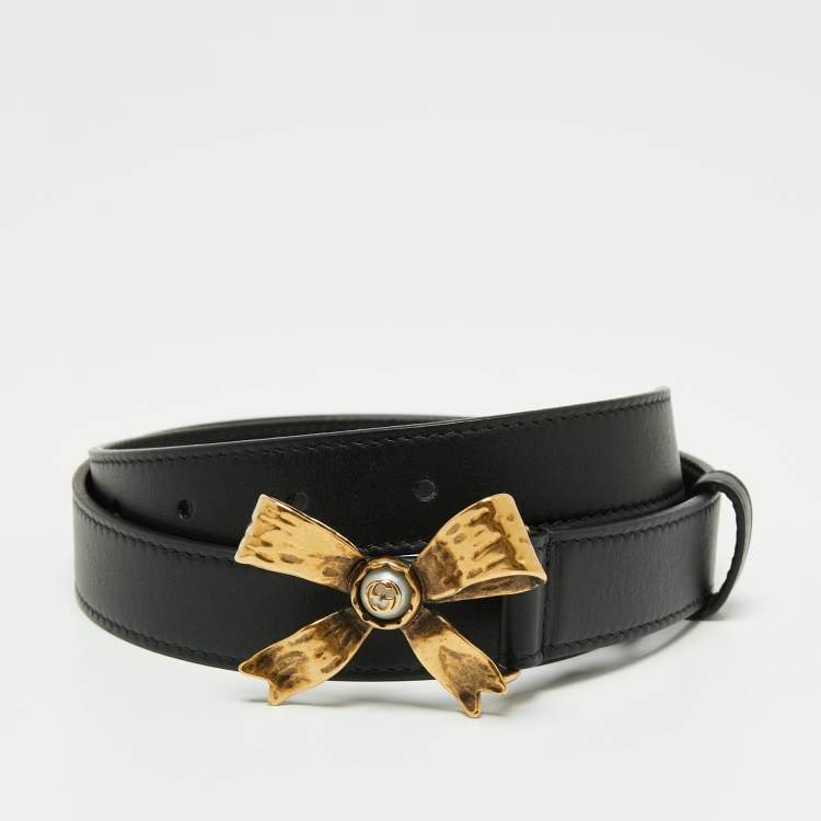 Skinny outlet Gucci belt 80cm