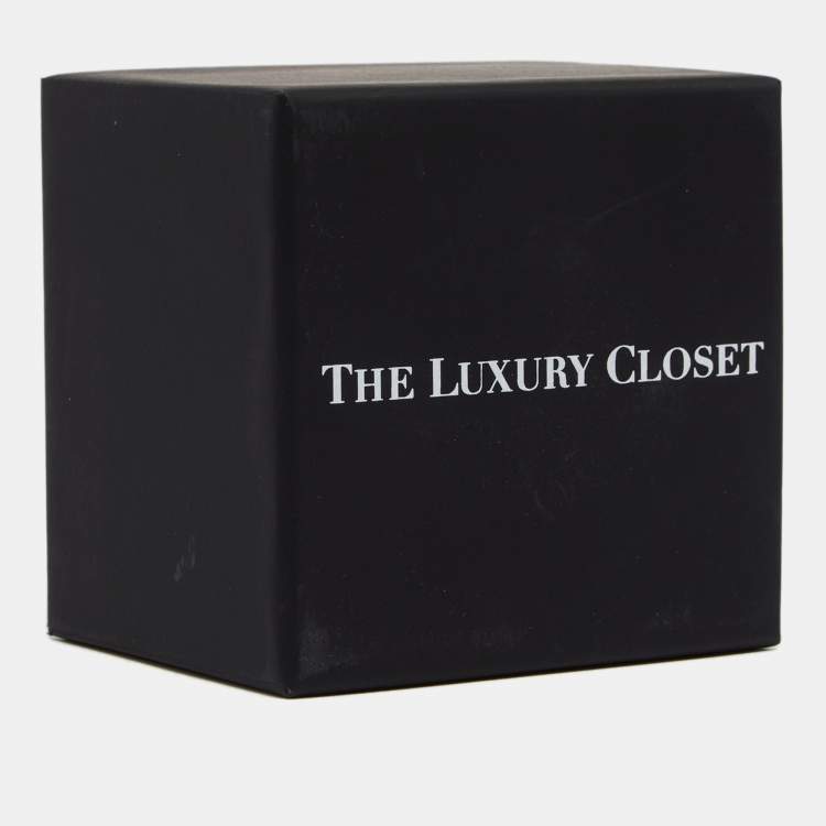 Pre Owned Gucci Sterling Silver Heart Stud Earrings