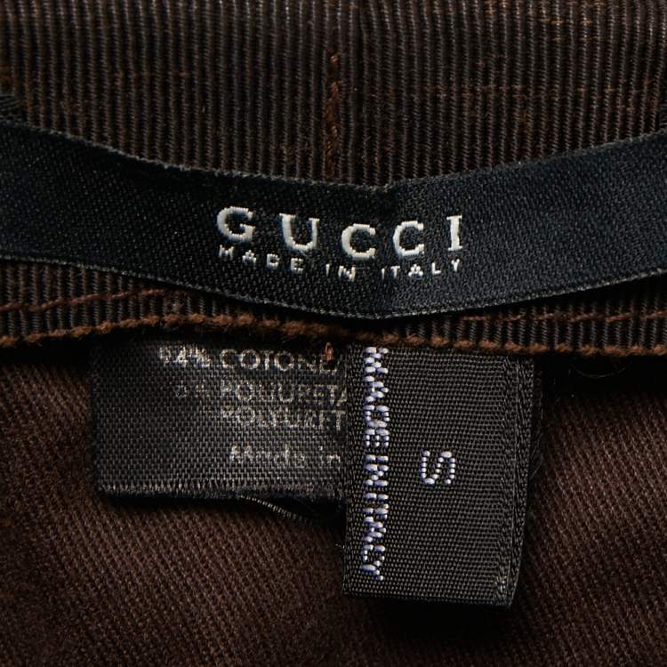 Pre Owned Gucci Beige GG Monogram Bucket Hat S