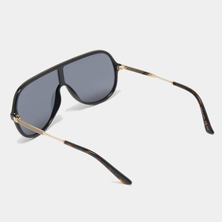 Black Gradient GG0199S Shield Sunglasses Gucci TLC