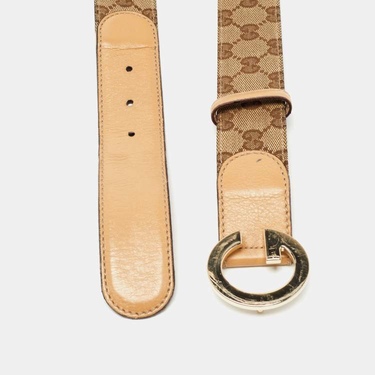 Gucci GG Horse Bit Buckle Belt