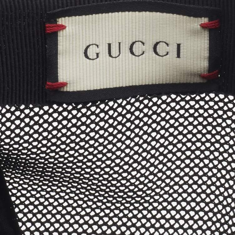Pre Owned Gucci Beige Blooms Print GG Supreme Baseball Cap M