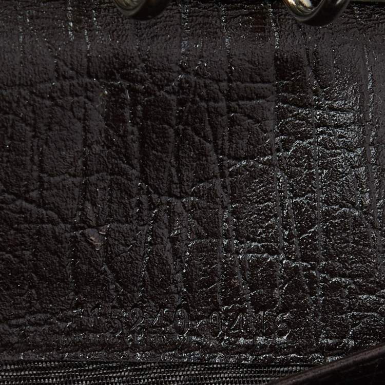 مملوكة مسبقًا Gucci Beige/Brown GG Canvas and Leather Small Web Ring Agenda Cover