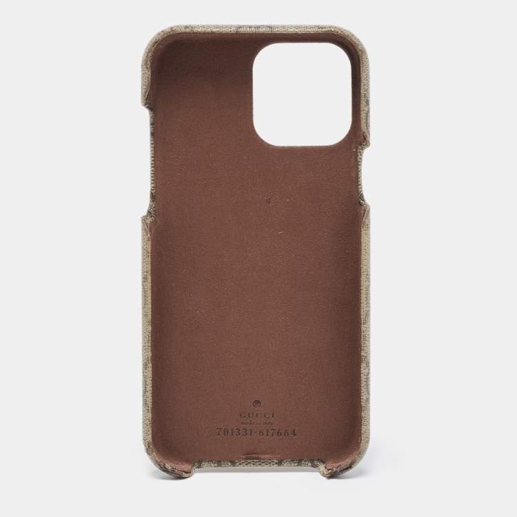 Gucci Beige GG Supreme Ophidia iPhone 13 Pro Max Case Gucci | TLC