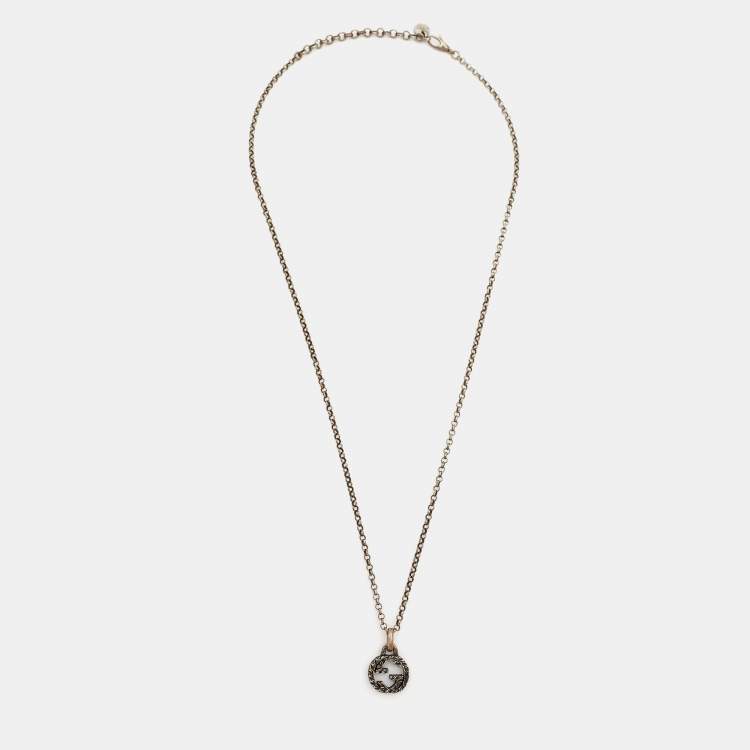 Gucci Interlocking G Pearls Pendant Necklace | Runway Catalog