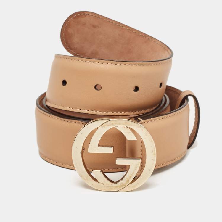 Gucci interlocking g belt womens best sale