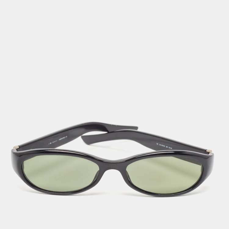 Gucci Black GG2504/S Rimmed Oval Sunglasses Gucci TLC UAE