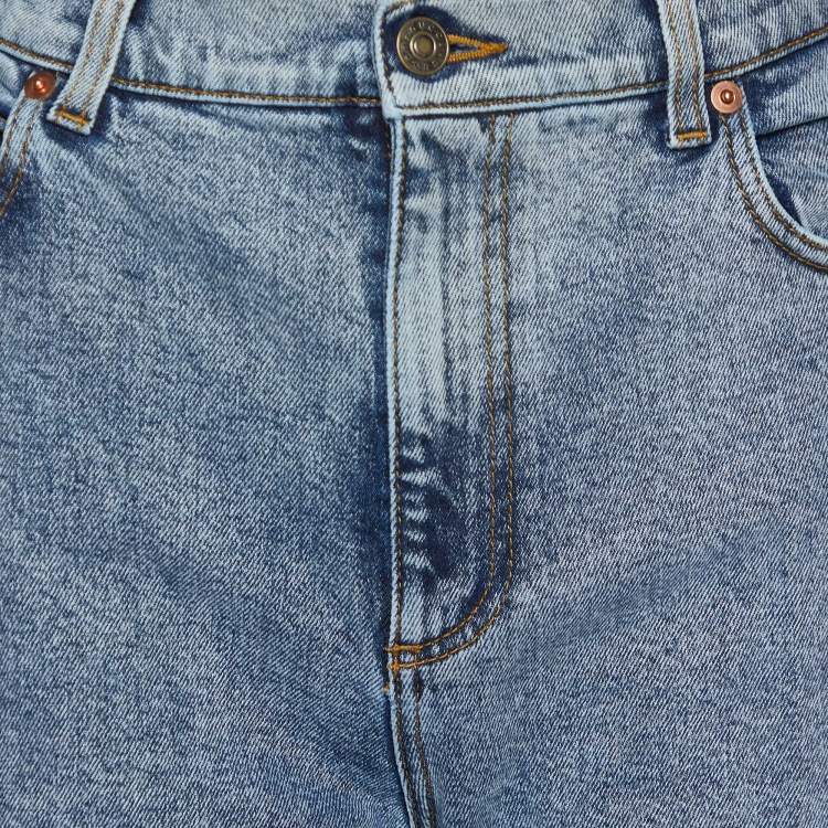 مملوكة مسبقًا Gucci Blue Washed Denim Jeans L Waist 32"