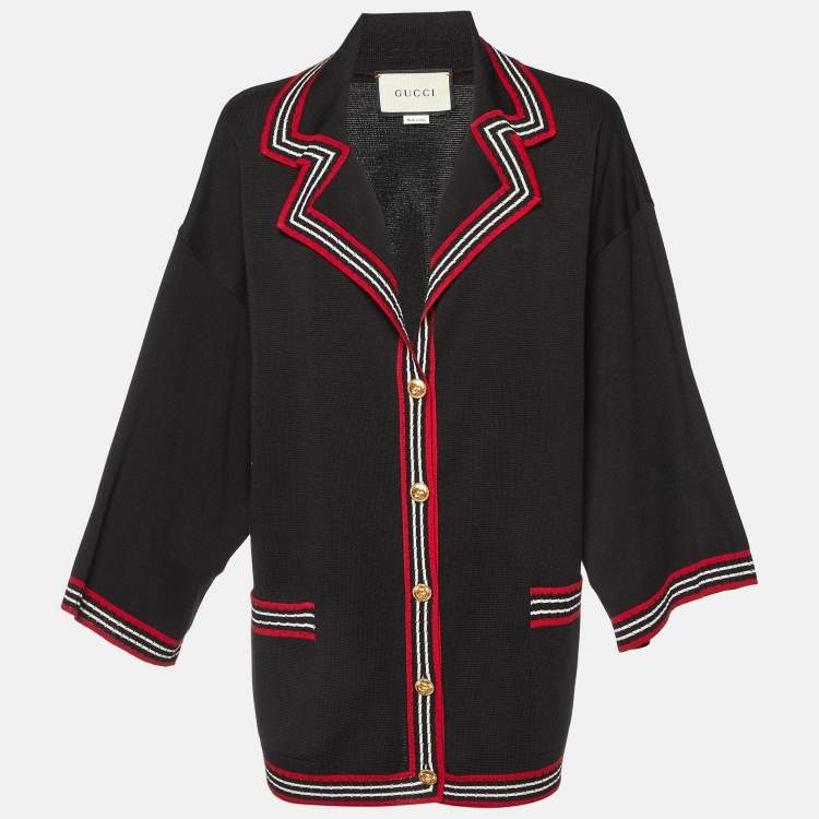 Gucci striped cardigan hotsell