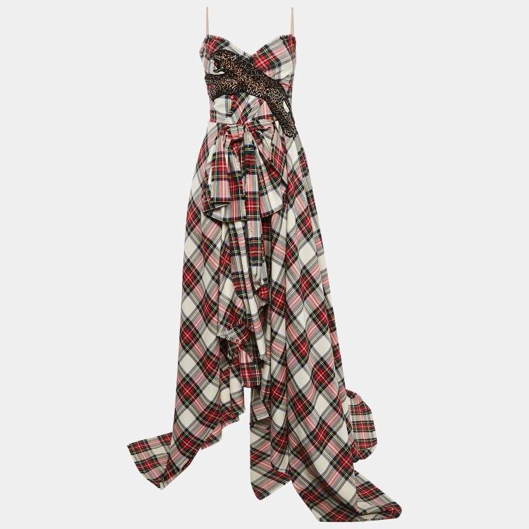 Gucci plaid dress outlet