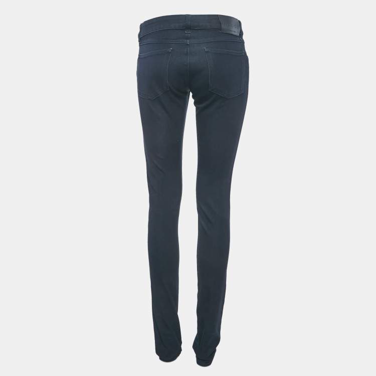 Pre Owned Gucci Dark Blue Denim Fuseaux Jeans M