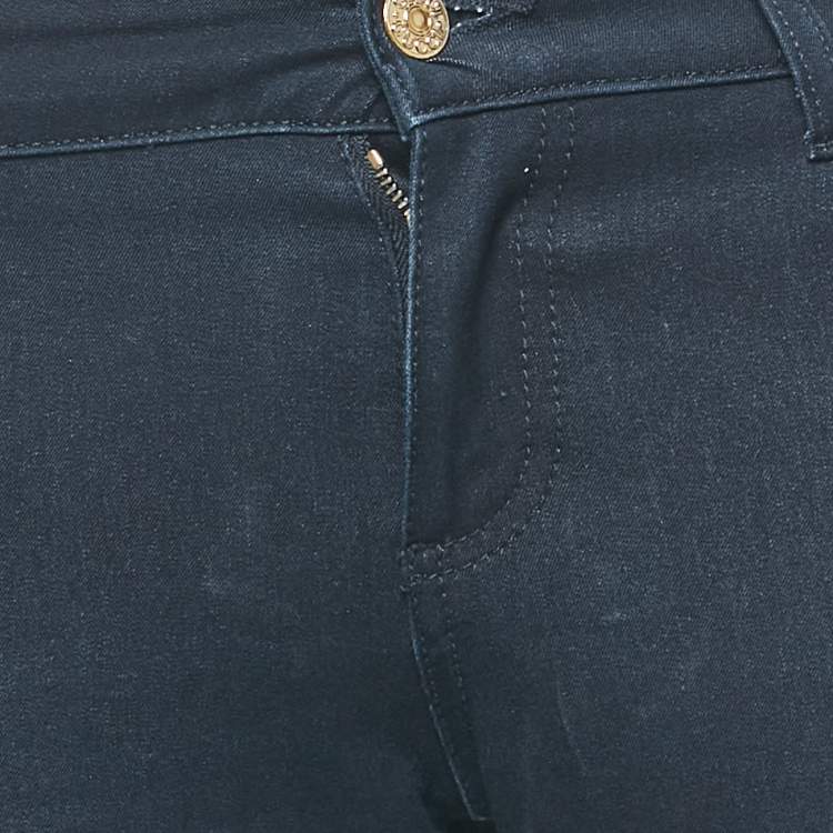 Pre Owned Gucci Dark Blue Denim Fuseaux Jeans M