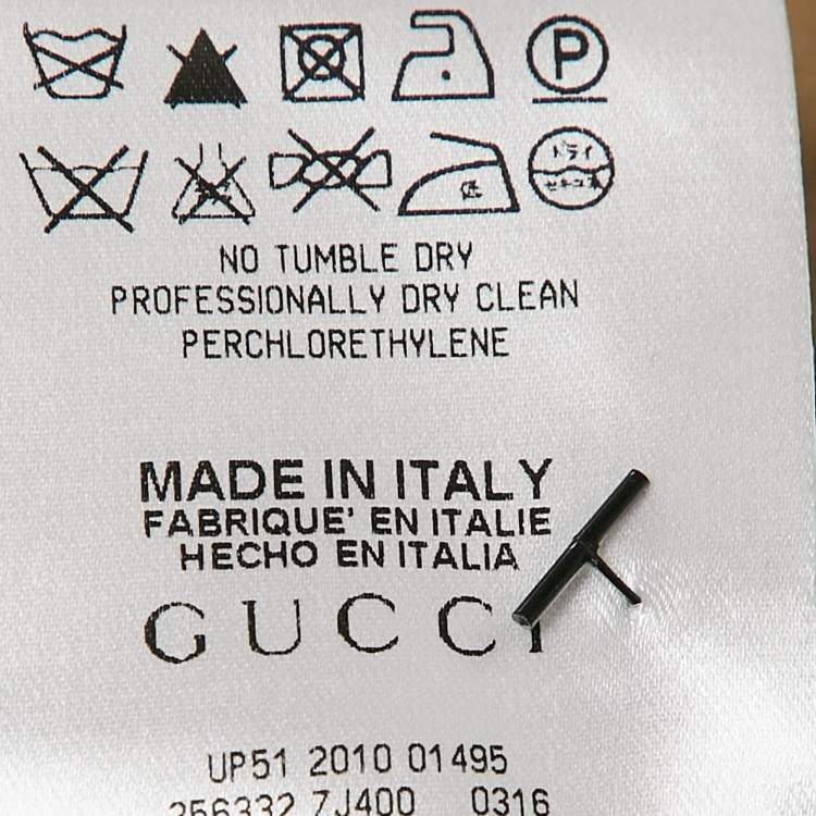 Pre Owned Gucci Brown Cotton Mini Skirt M