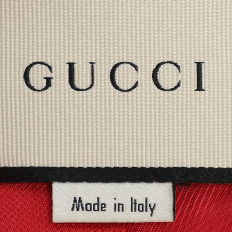 Pre Owned Gucci Multicolor Tweed Jacket L