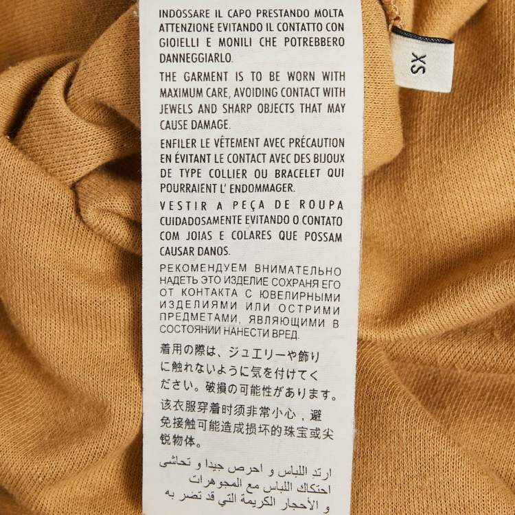 Pre Owned Gucci Brown GG Monogram Print Technical Jersey Web Detail Mini Dress XS
