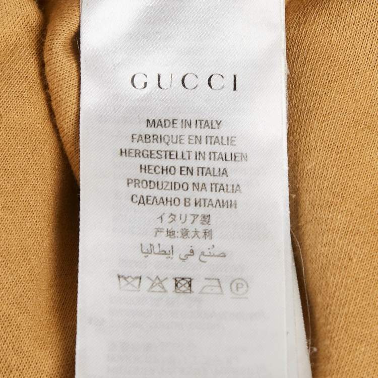 Pre Owned Gucci Brown GG Monogram Print Technical Jersey Web Detail Mini Dress XS