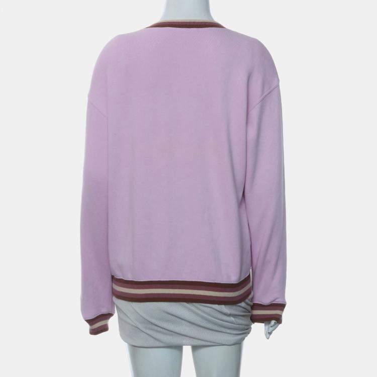 Pre Owned Gucci Tiger Embroidered Sweater